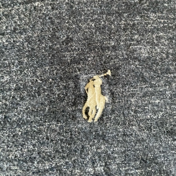 Polo Long Sleeve Tee (Gray) - Picture 2 of 7